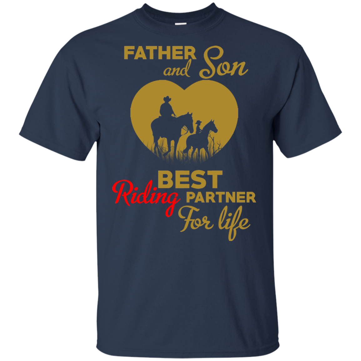 Father And Son Best Riding Partner For Life T Shirts