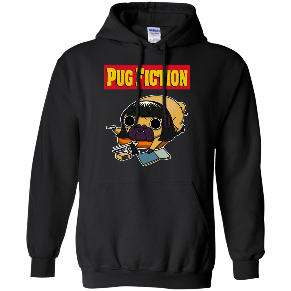 Pug Fiction Pug T Shirts