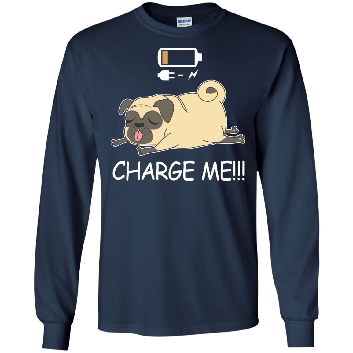 Interesting Black Presents For Collection Pug T Shirts Charge Me
