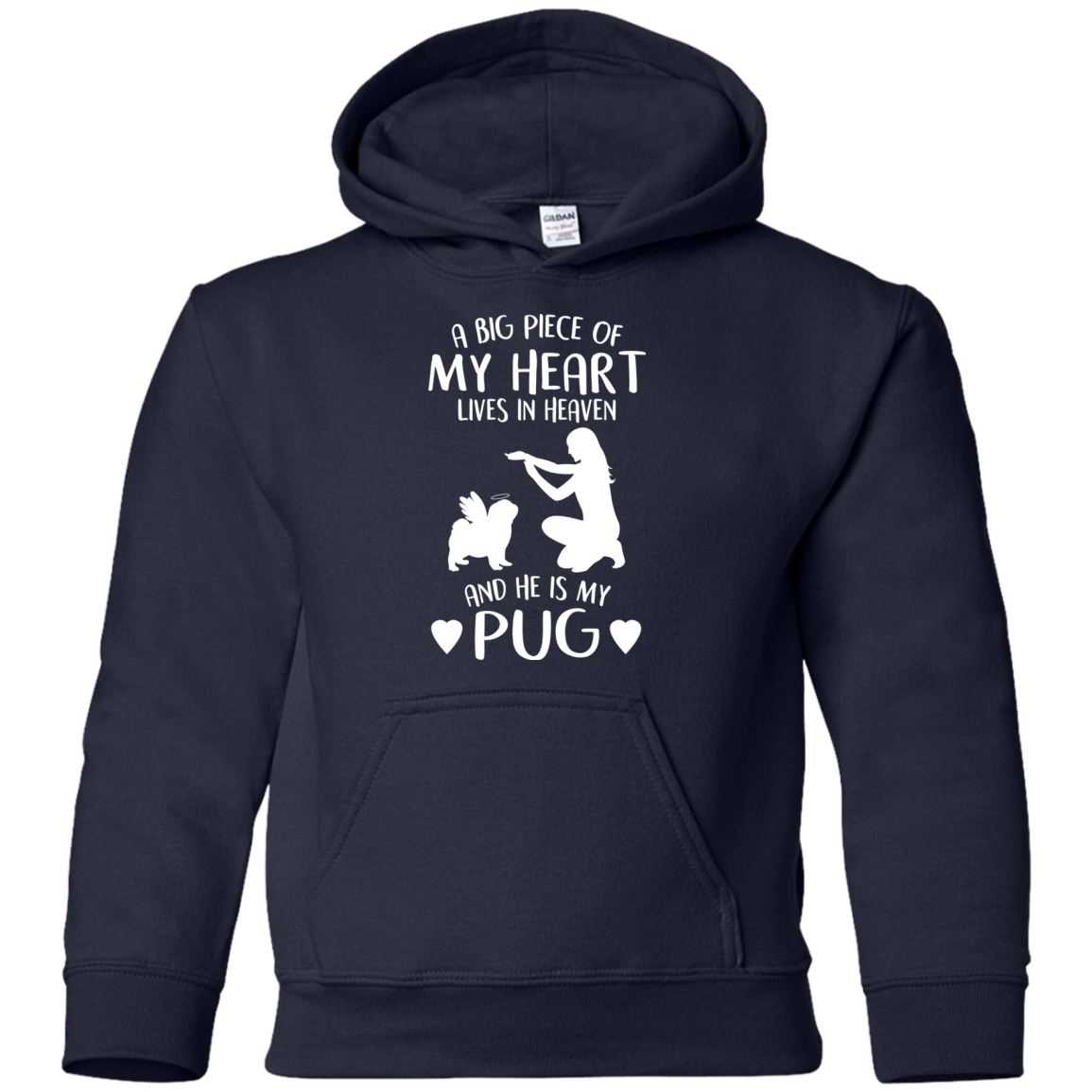 A Big Piece Of My Heart He Is My Pug T Shirts