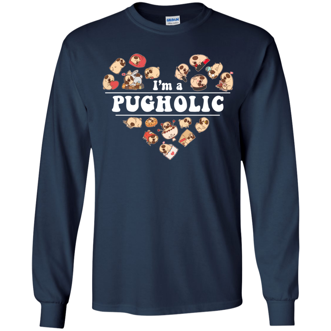 I'm A Pugholic T Shirts