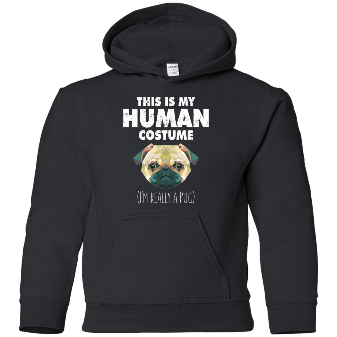 This Is My Human Costume Pug T Shirts