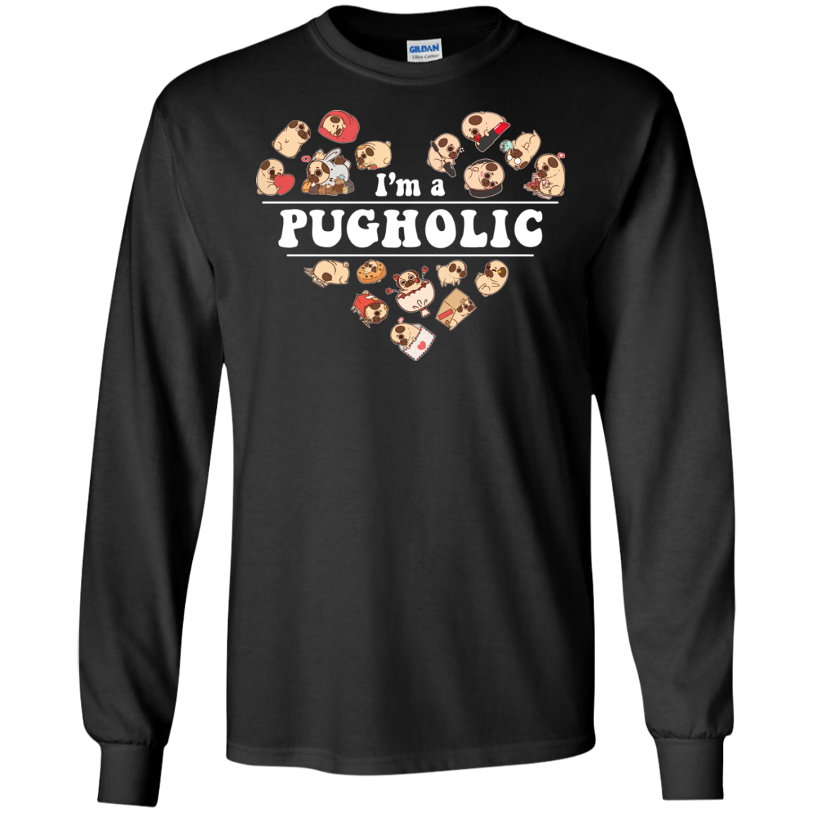 I'm A Pugholic T Shirts