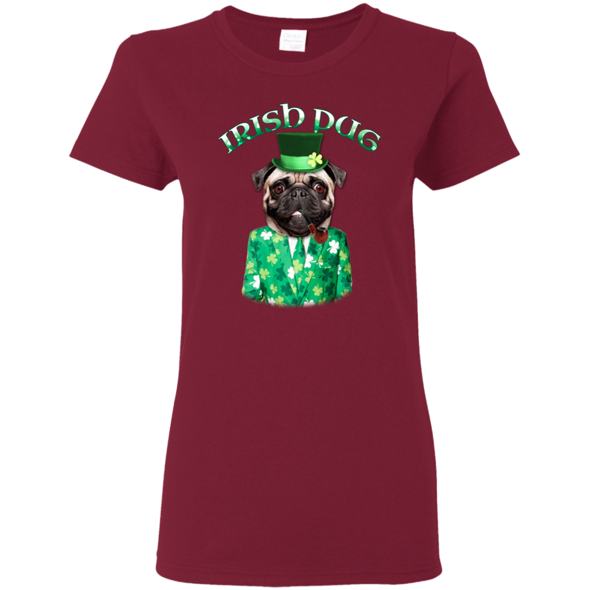 Nice Pug T Shirts - Irish Pug Ver 2, is a cool gift for your friends