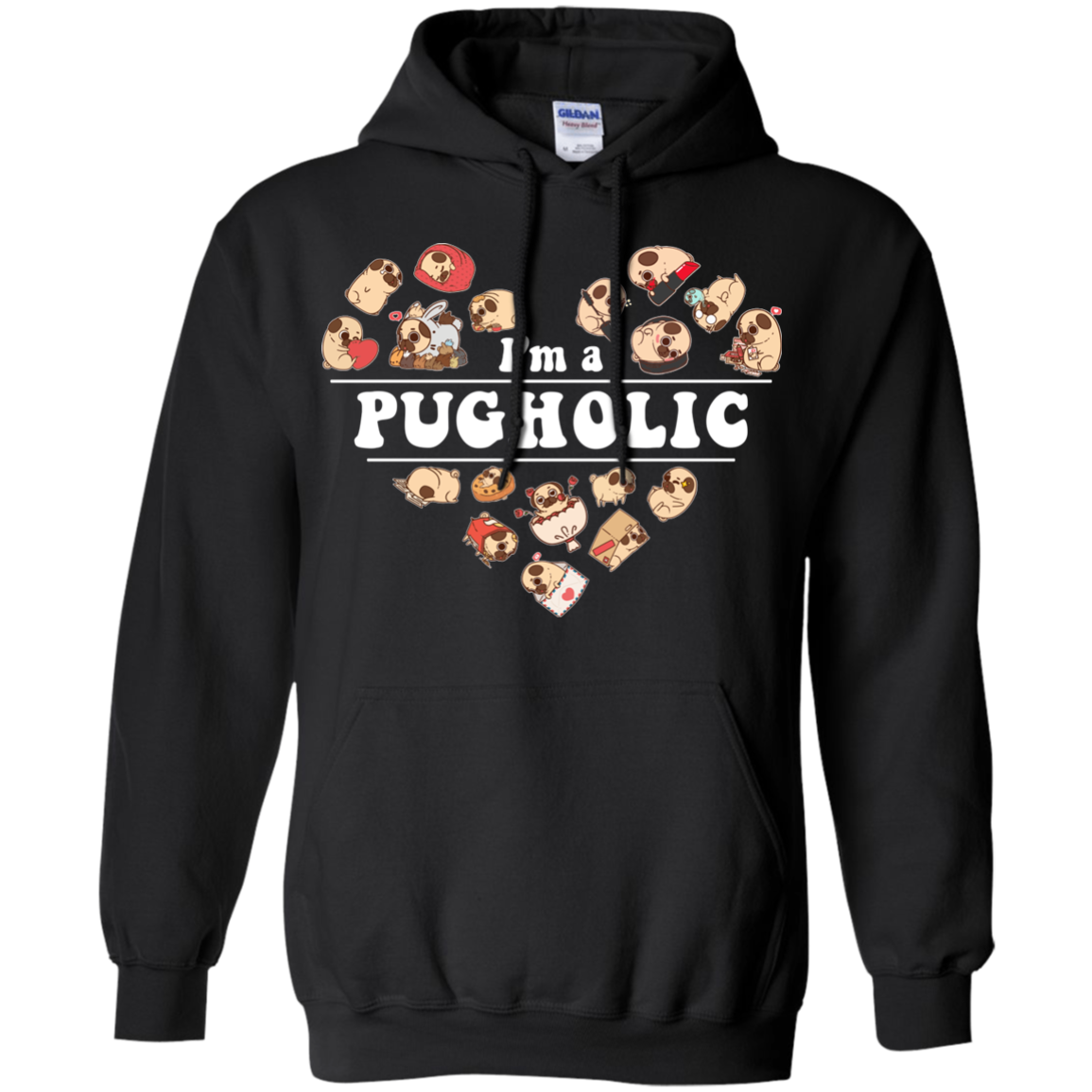 I'm A Pugholic T Shirts