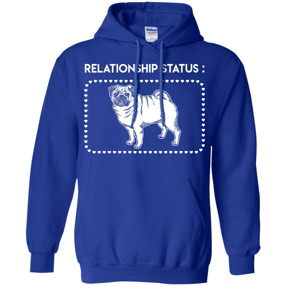 Pug - Relationship Status T Shirts