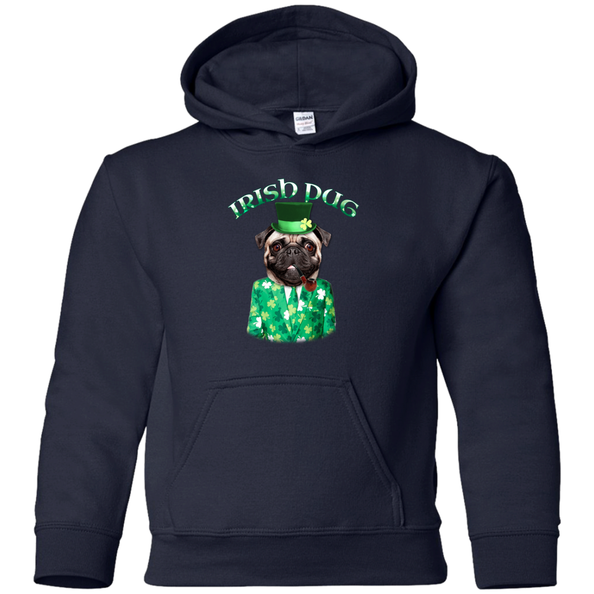 Nice Pug T Shirts - Irish Pug Ver 2, is a cool gift for your friends