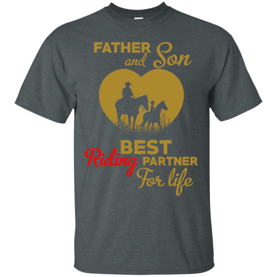Father And Son Best Riding Partner For Life T Shirts