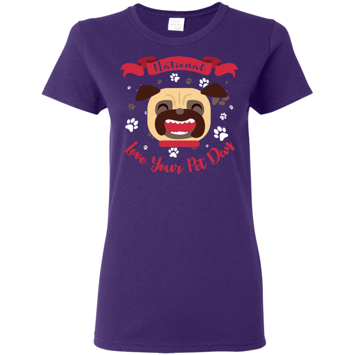 Nice Pug T Shirts - National Love Your Pet Day, is an awesome gift