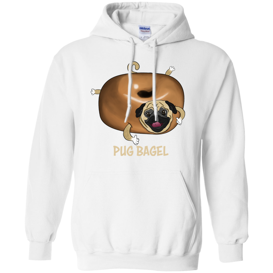 Pug Bagel T Shirts V2