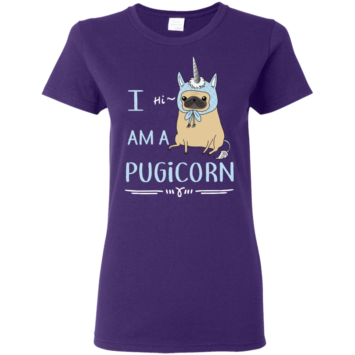 Perfect Beautiful Pug T Shirts - I Am A Pugicorn Gifts For Lovers