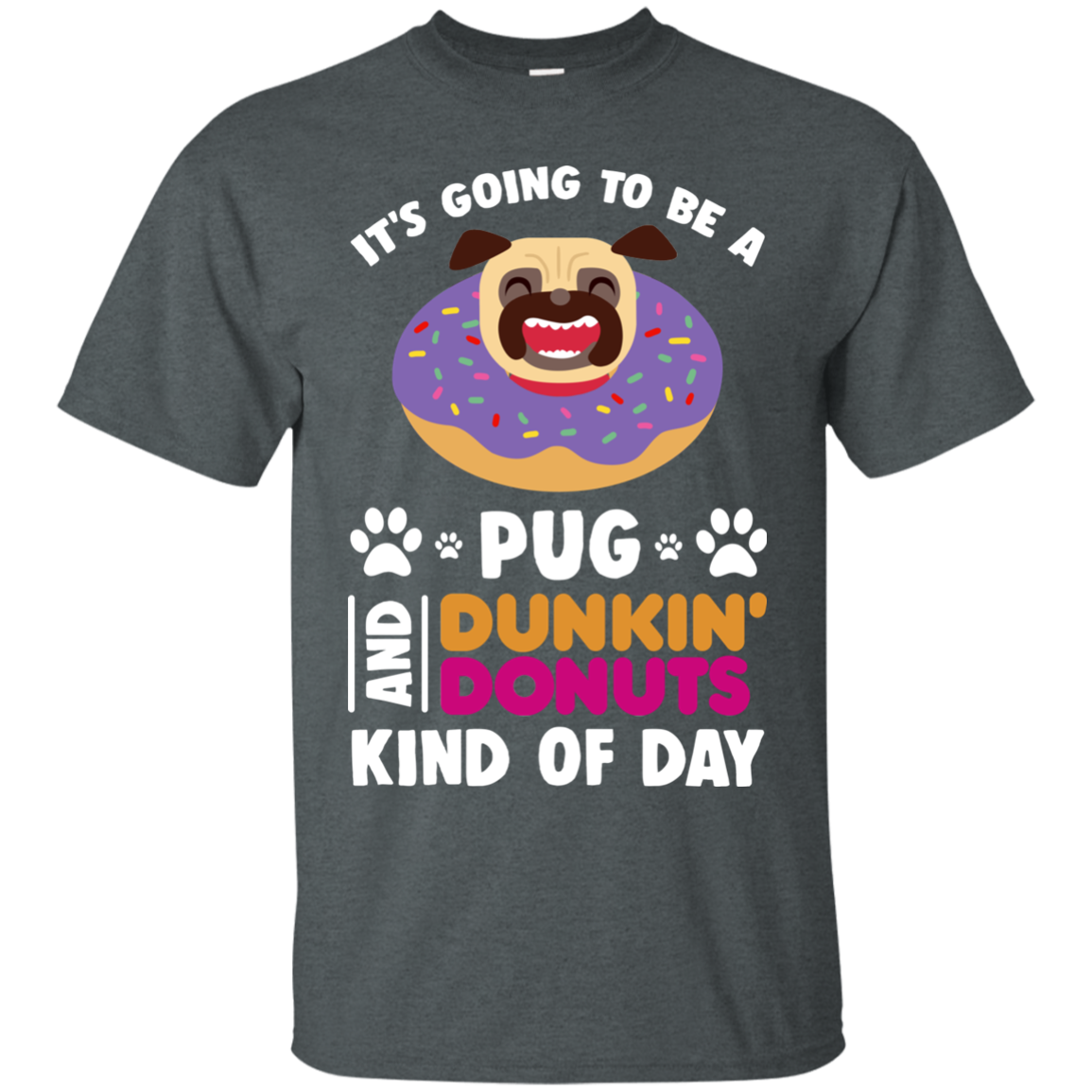A Pug And Donut T Shirts