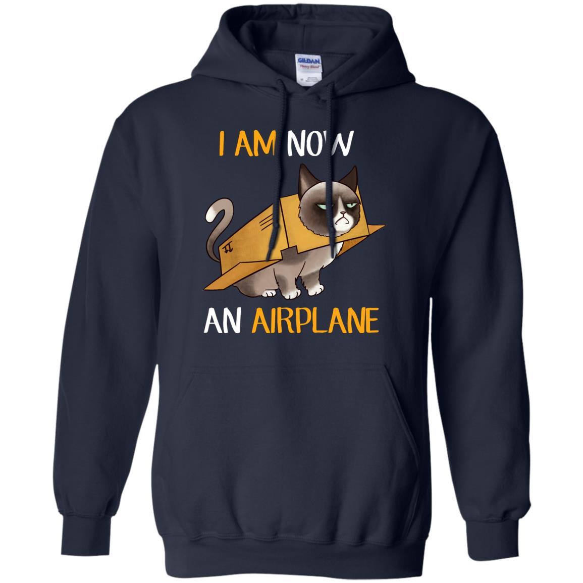 I Am Now An Airplane Cat T Shirts