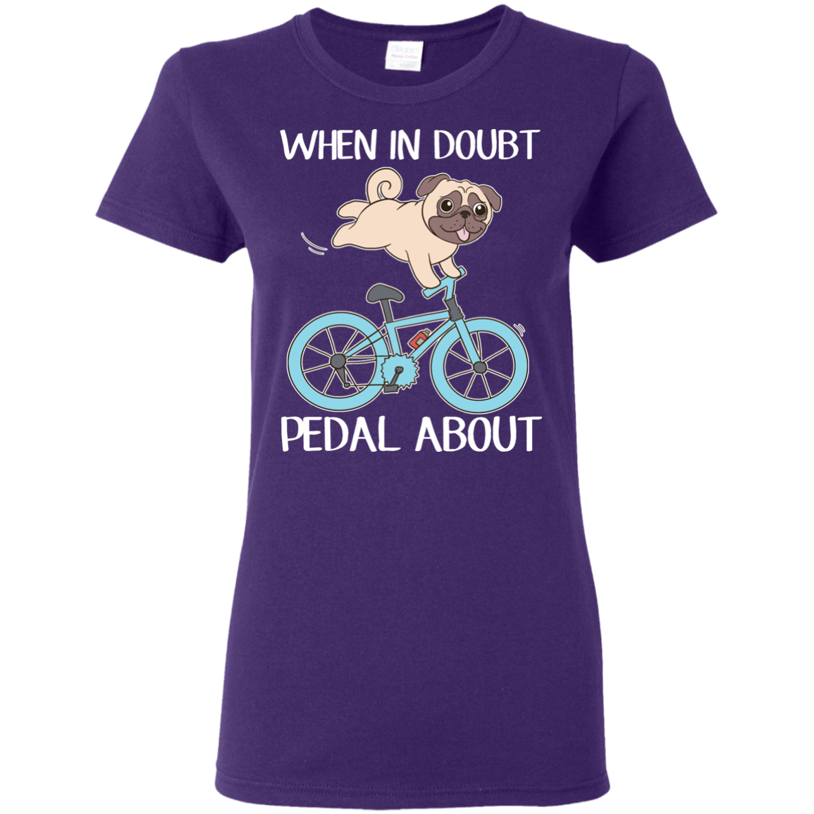 Pug Cycling T Shirts