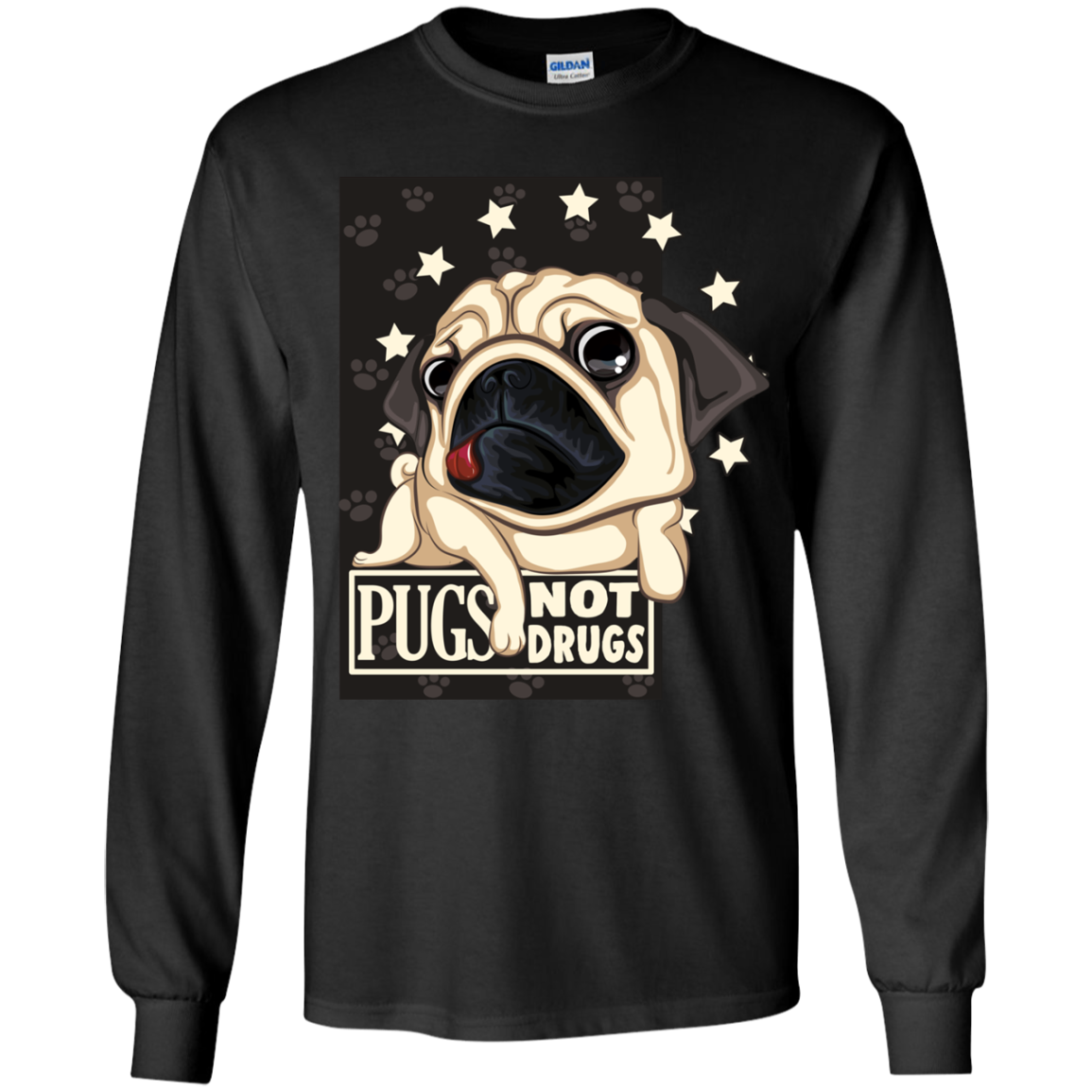 Pugs Not Drugs T Shirts