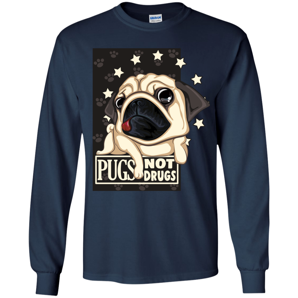 Pugs Not Drugs T Shirts