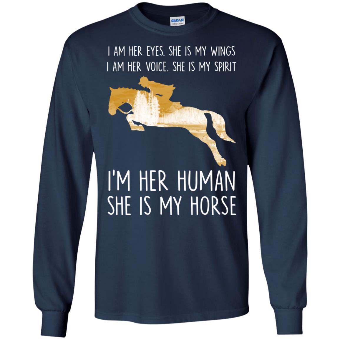 Nice Horse Tshirt She Is My Horse is cool equestrian gift for your friends