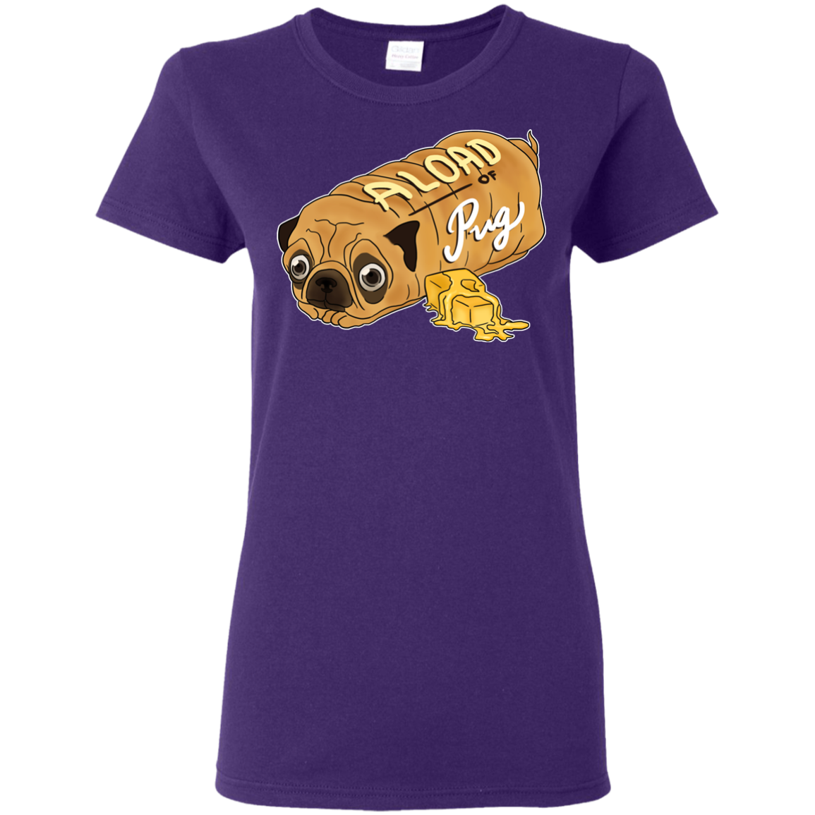 Nice Pug T Shirts - A Loaf Of Pug Ver 2, is a cool gift for friends