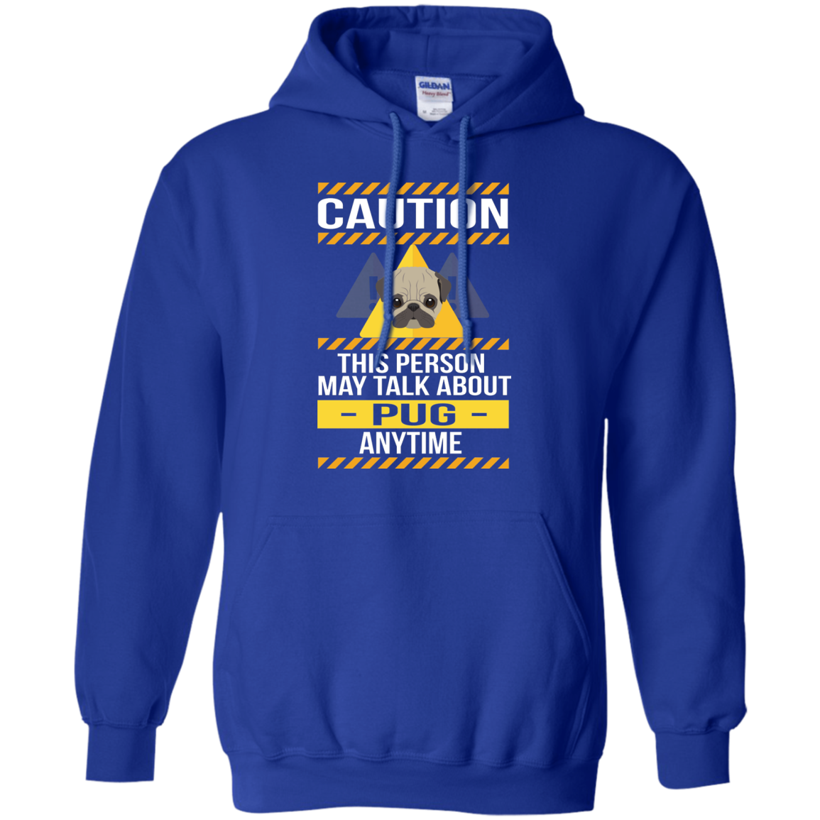 Caution This Person May Talk About Pug Anytime T Shirts