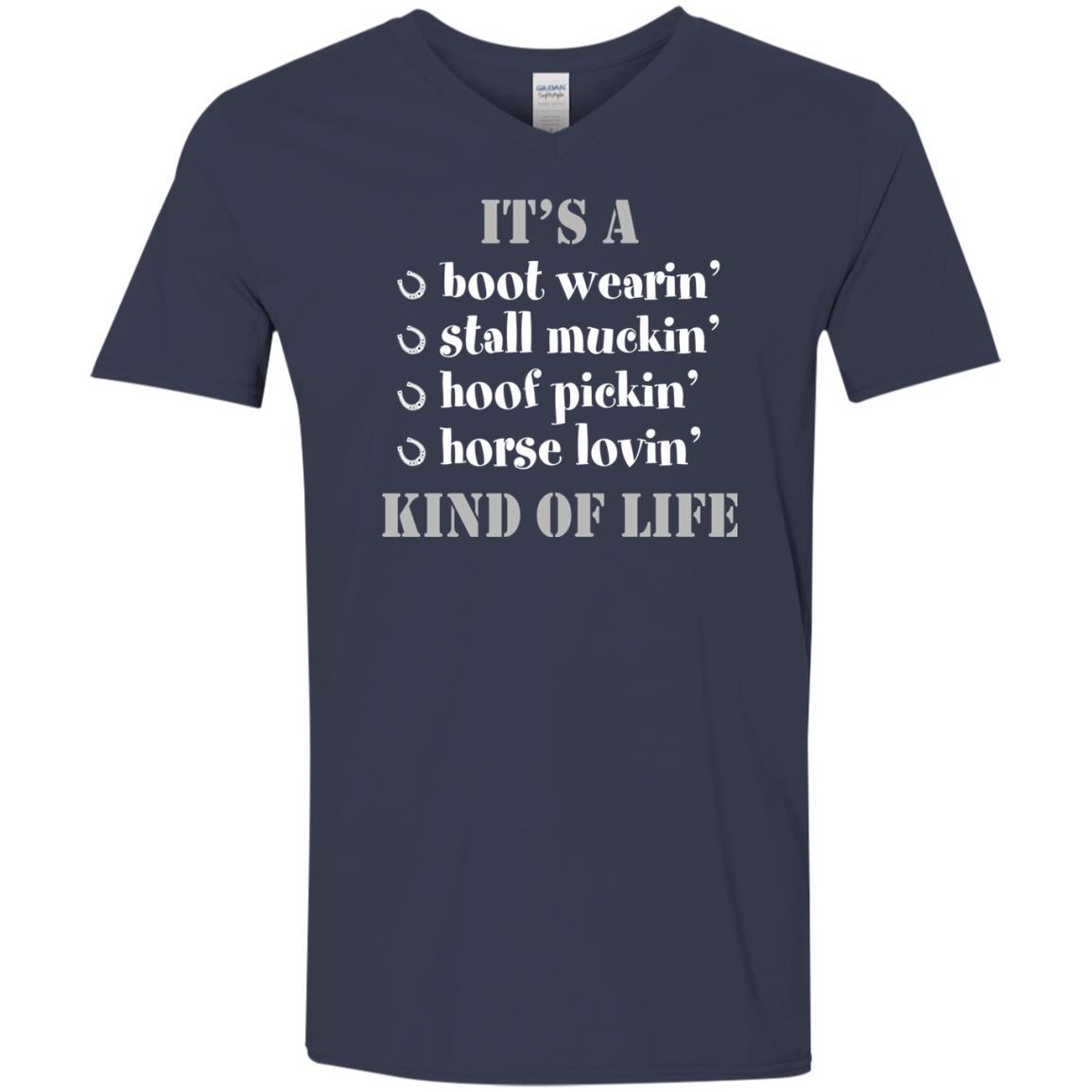 It's A Kind Of Life Horse Tshirt For Equestrian Lover Gift
