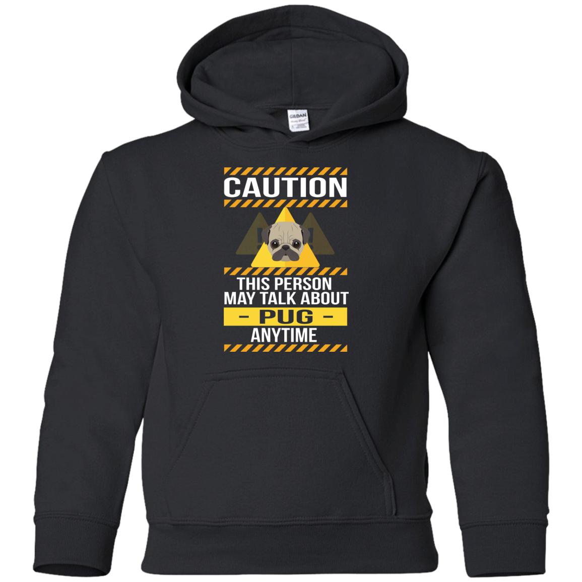 Caution This Person May Talk About Pug Anytime T Shirts