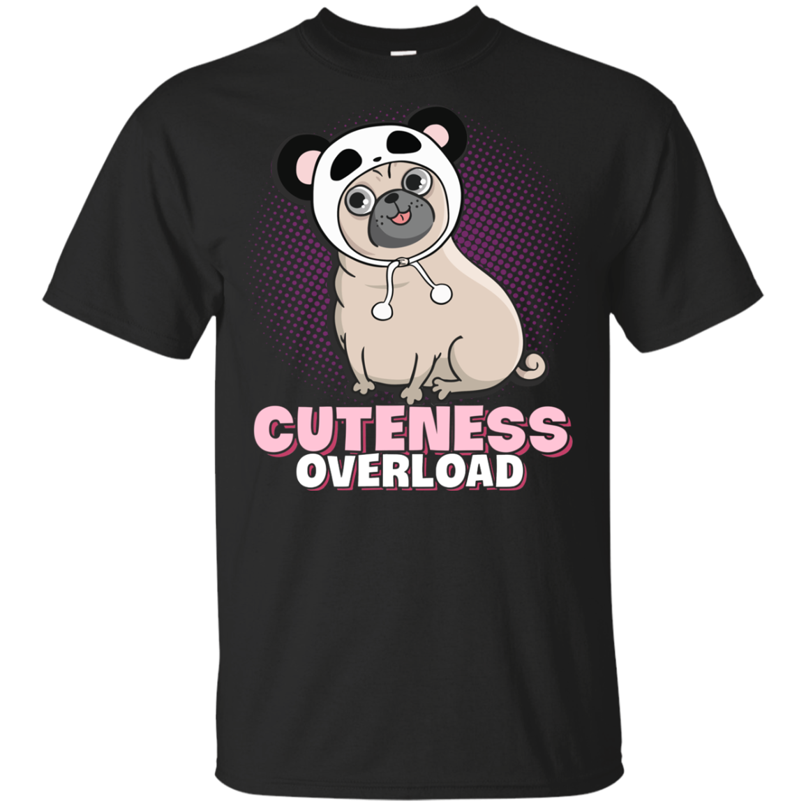 Pug Cuteness Overload T Shirts