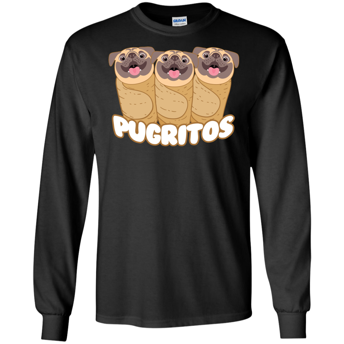 Pug - Pugritos T Shirts