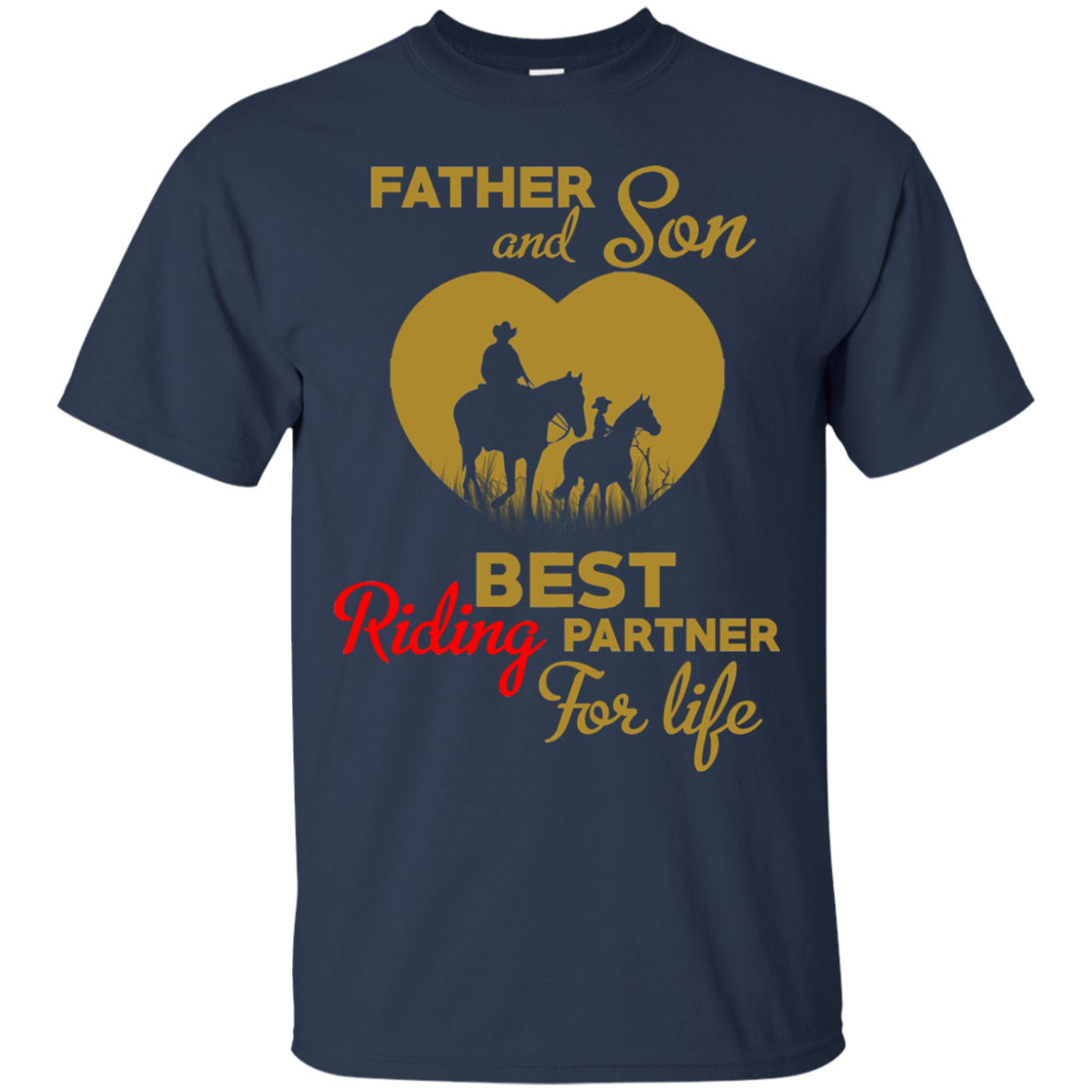 Father And Son Best Riding Partner For Life T Shirts