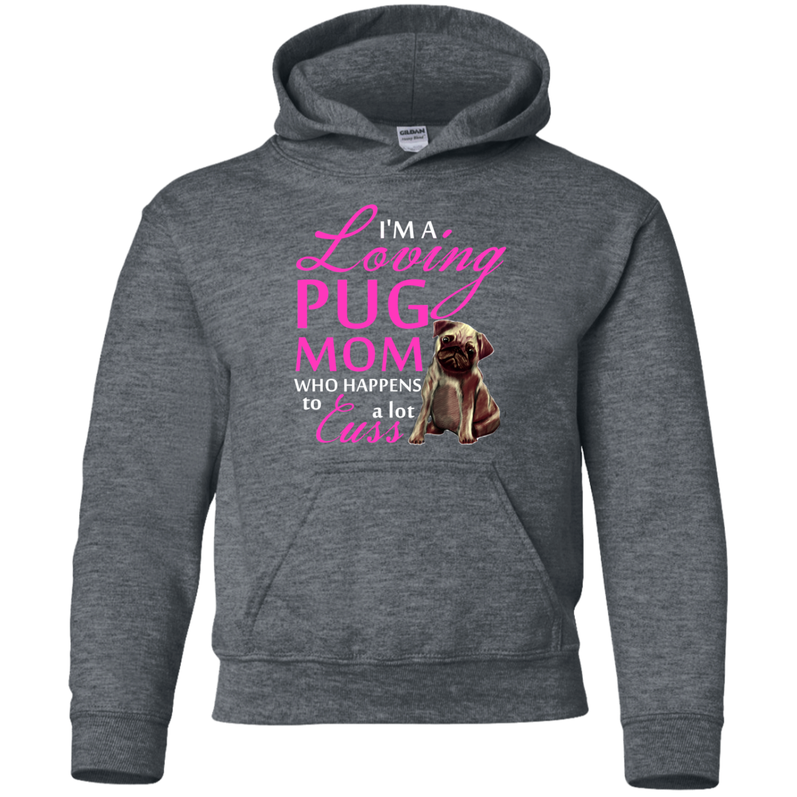 I'm A Loving Pug Mom T Shirts