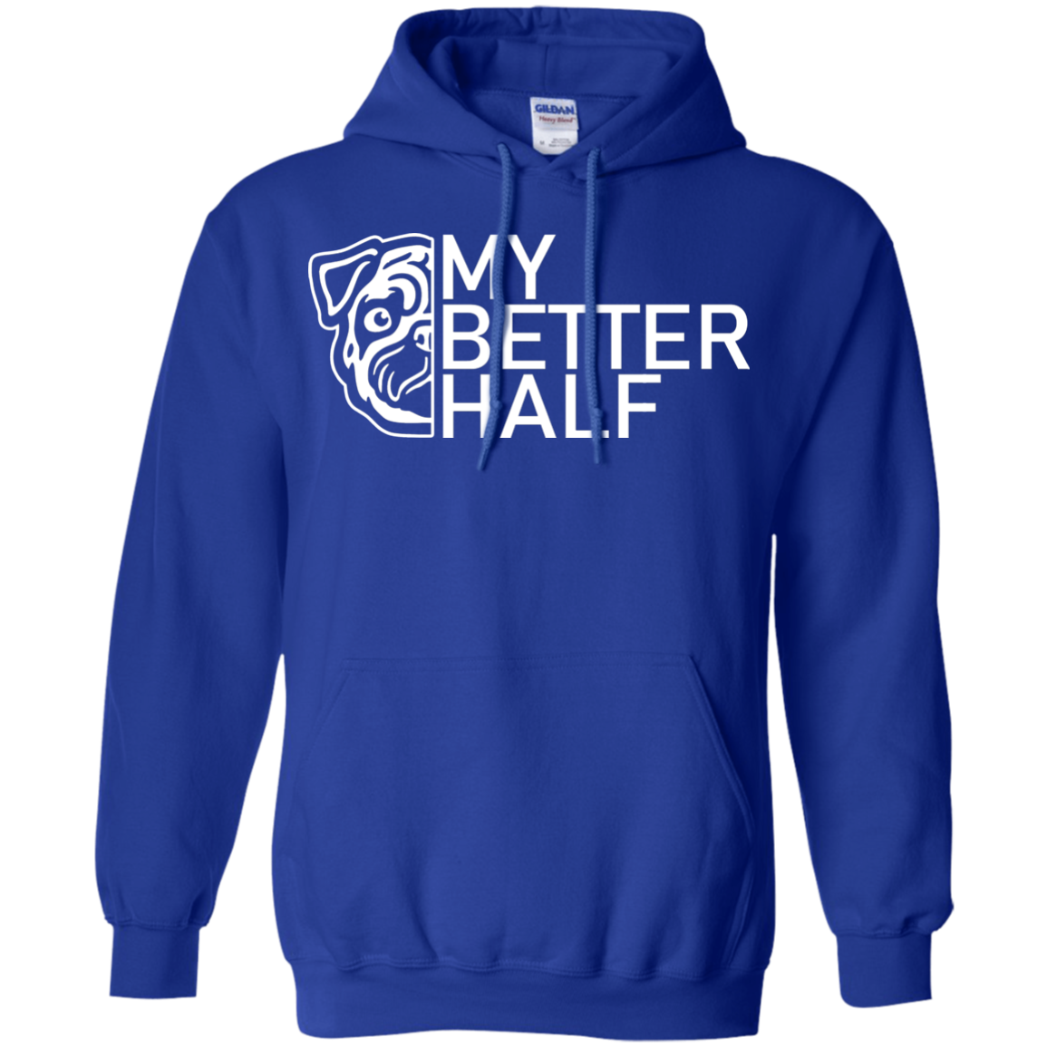My Better Half Is Pug T Shirts