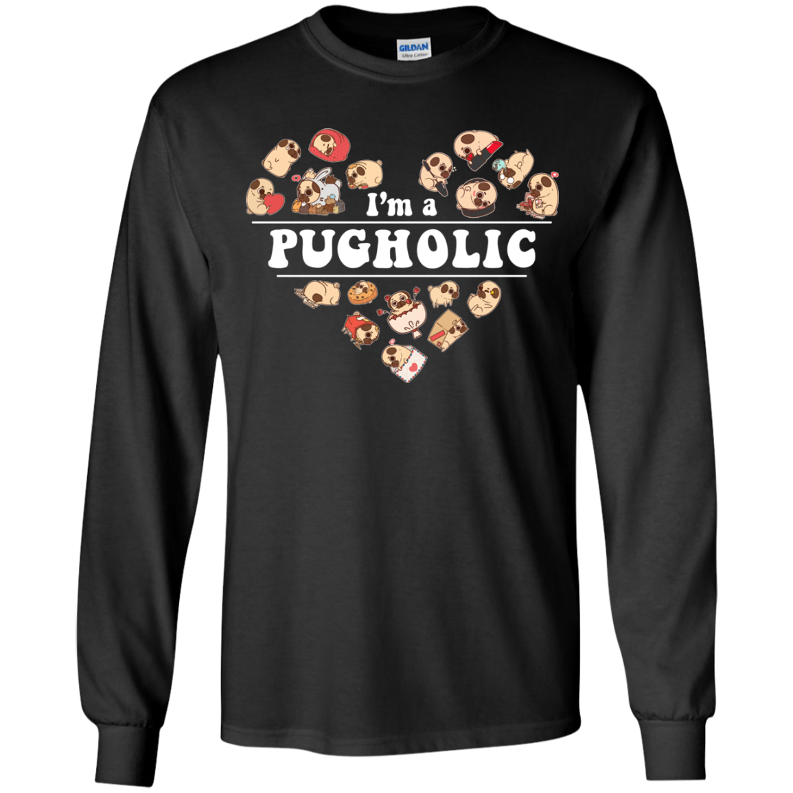 I'm A Pugholic T Shirts