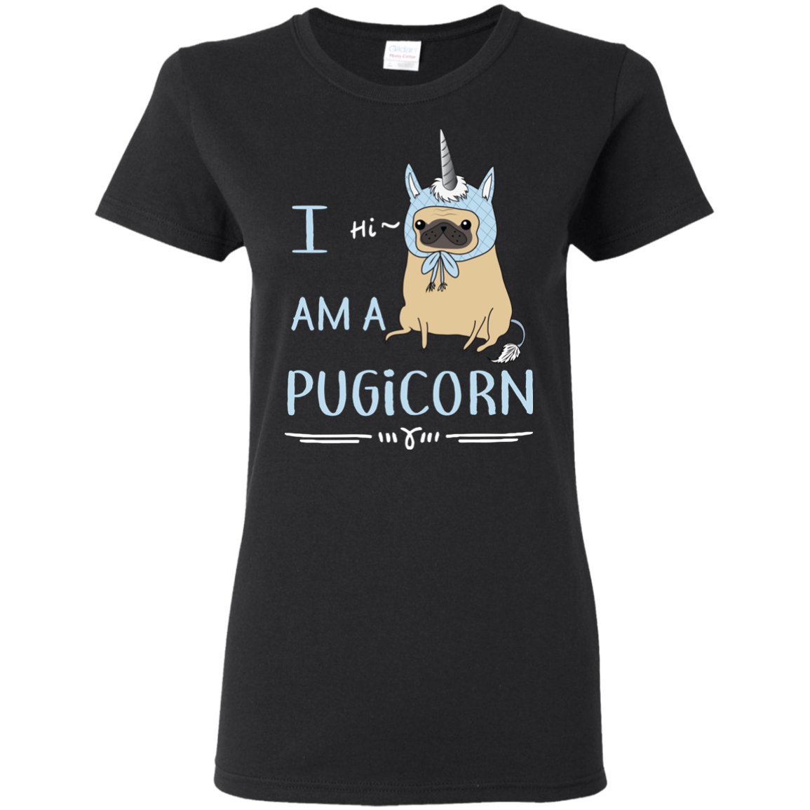 Perfect Beautiful Pug T Shirts - I Am A Pugicorn Gifts For Lovers