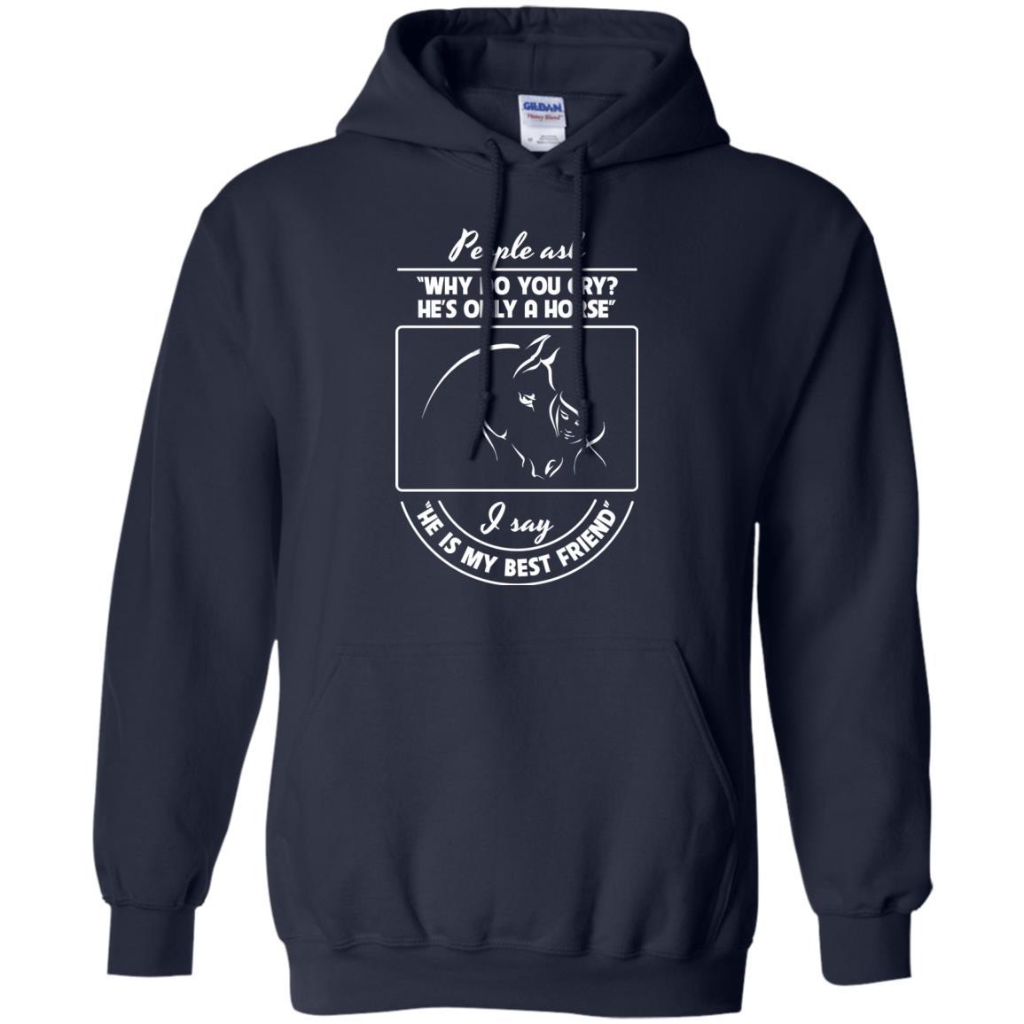 He Is My Best Friend - Horse Tshirt for Equestrian Lover