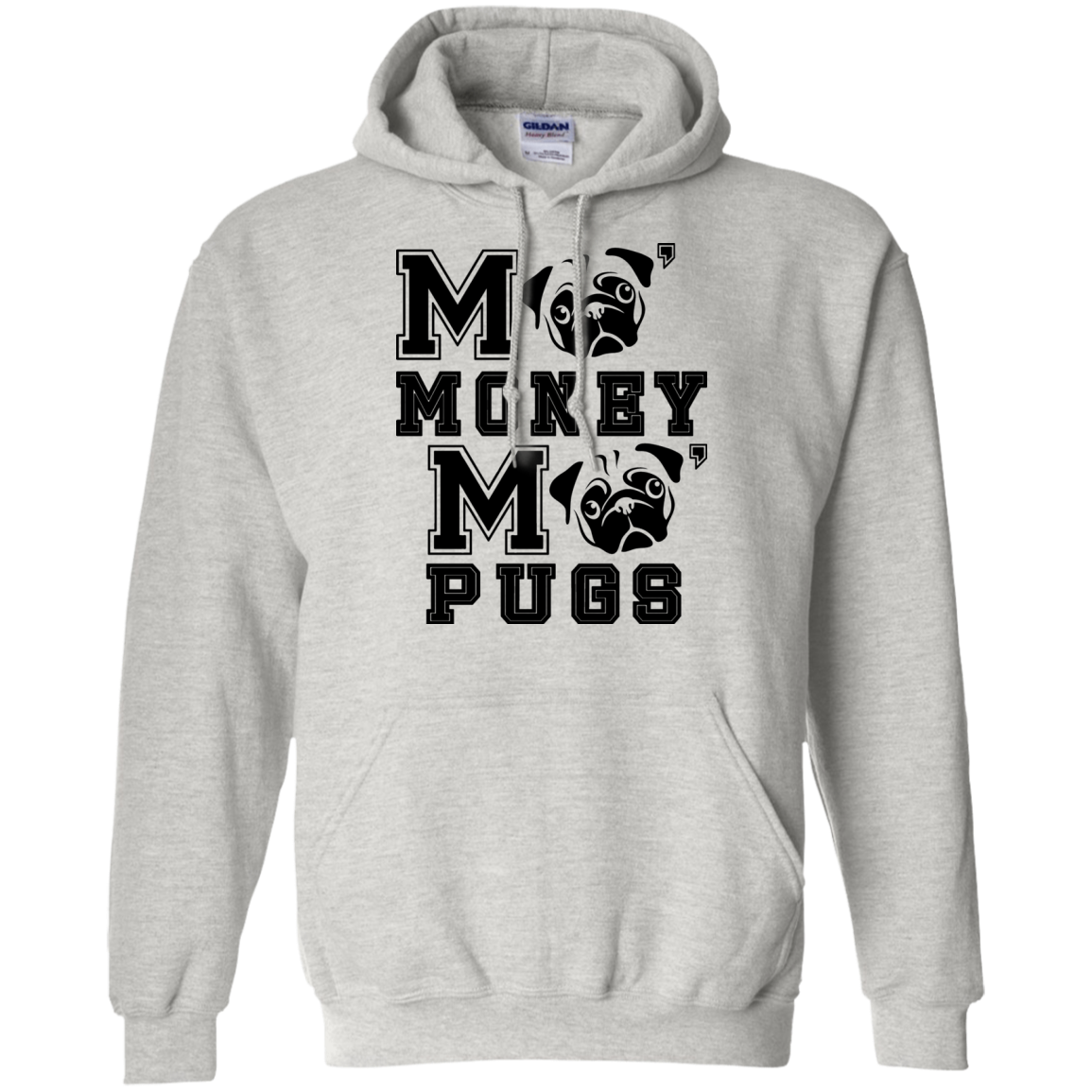 Pug - More Money More T Shirt T Shirts