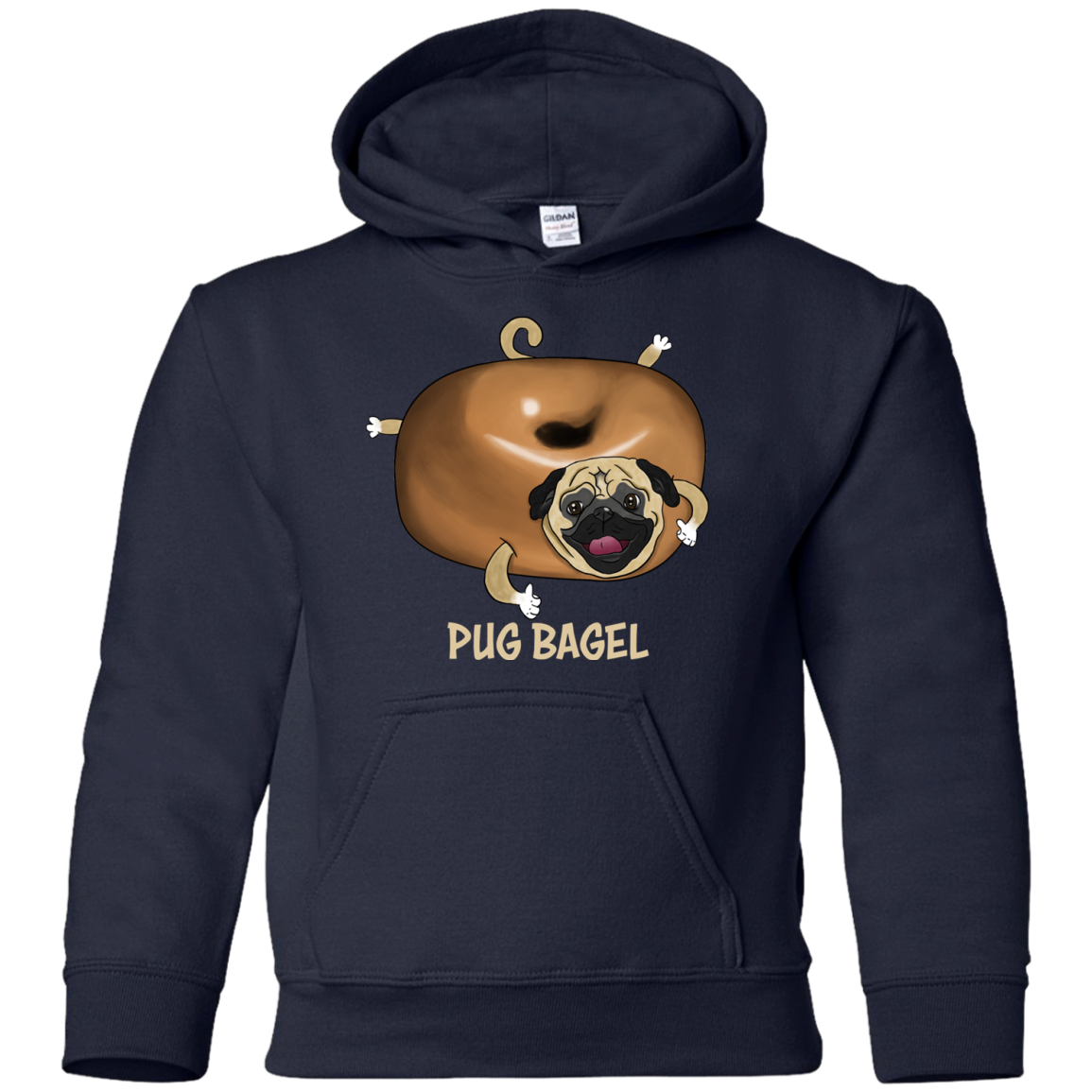 Pug Bagel T Shirts