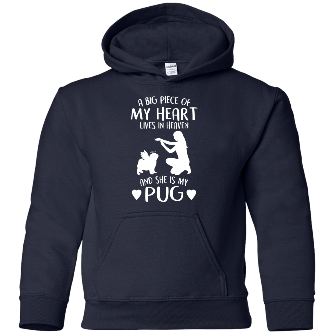 A Big Piece Of My Heart She Is My Pug T Shirts