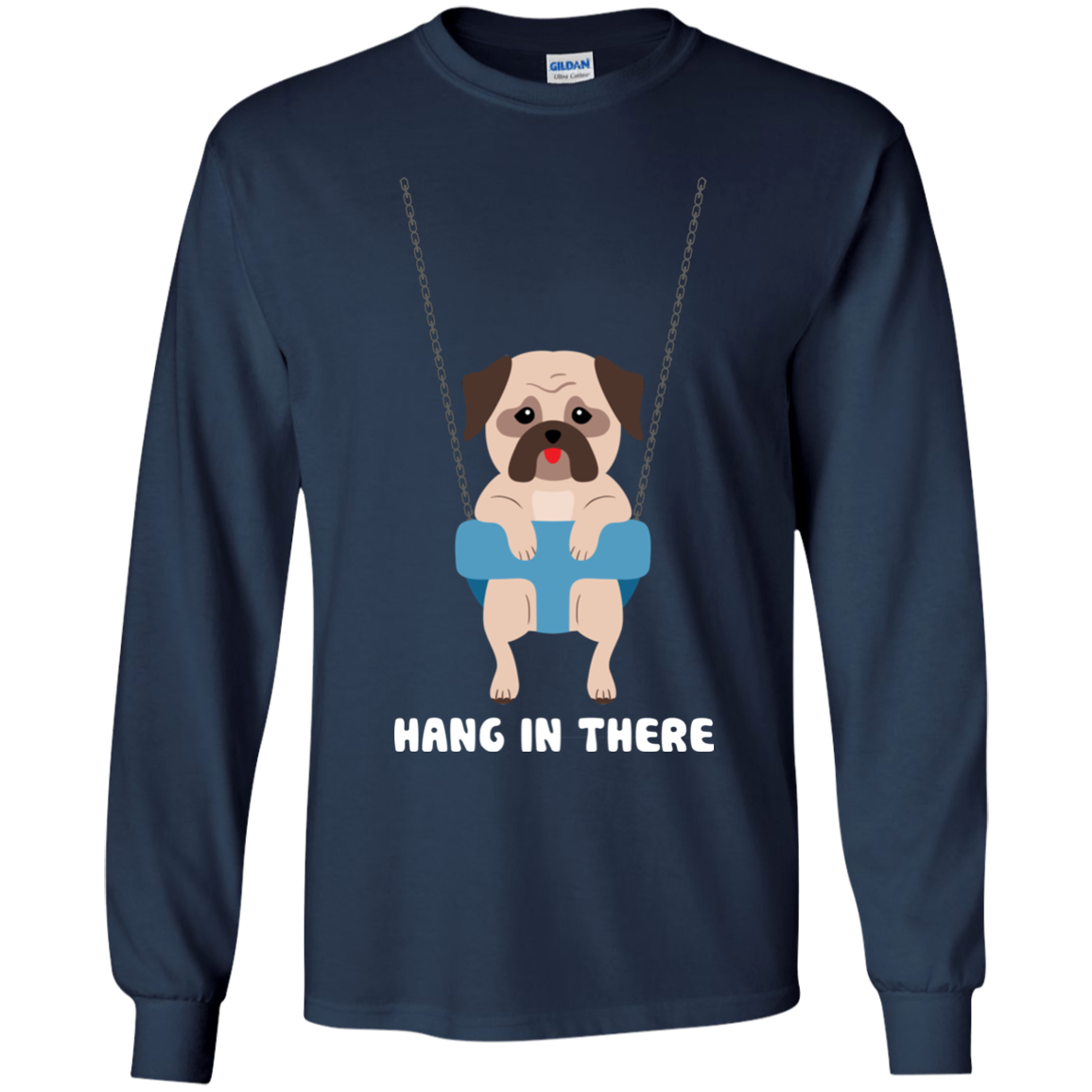 Hang In There Pug T Shirts