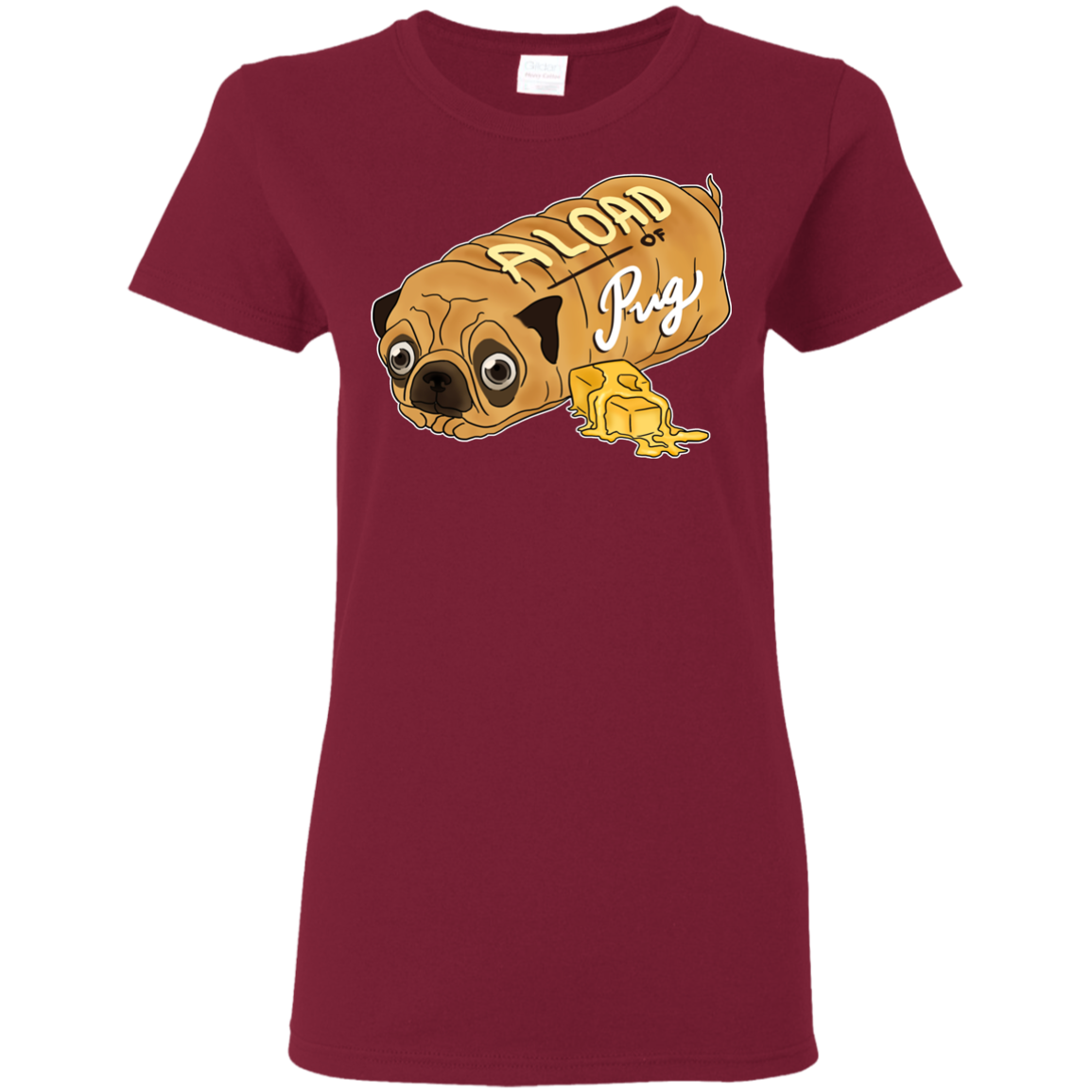 Nice Pug T Shirts - A Loaf Of Pug Ver 2, is a cool gift for friends