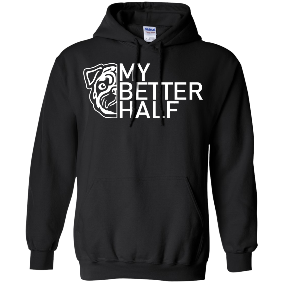My Better Half Is Pug T Shirts