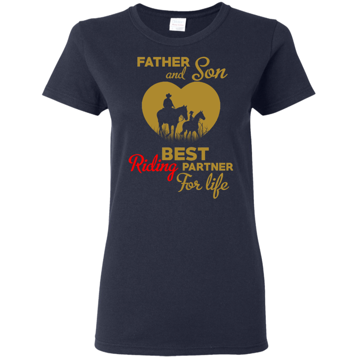 Father And Son Best Riding Partner For Life T Shirts