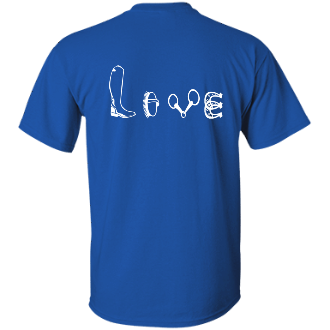 Love Symbol Horse TShirt FOr Equestrian Lover
