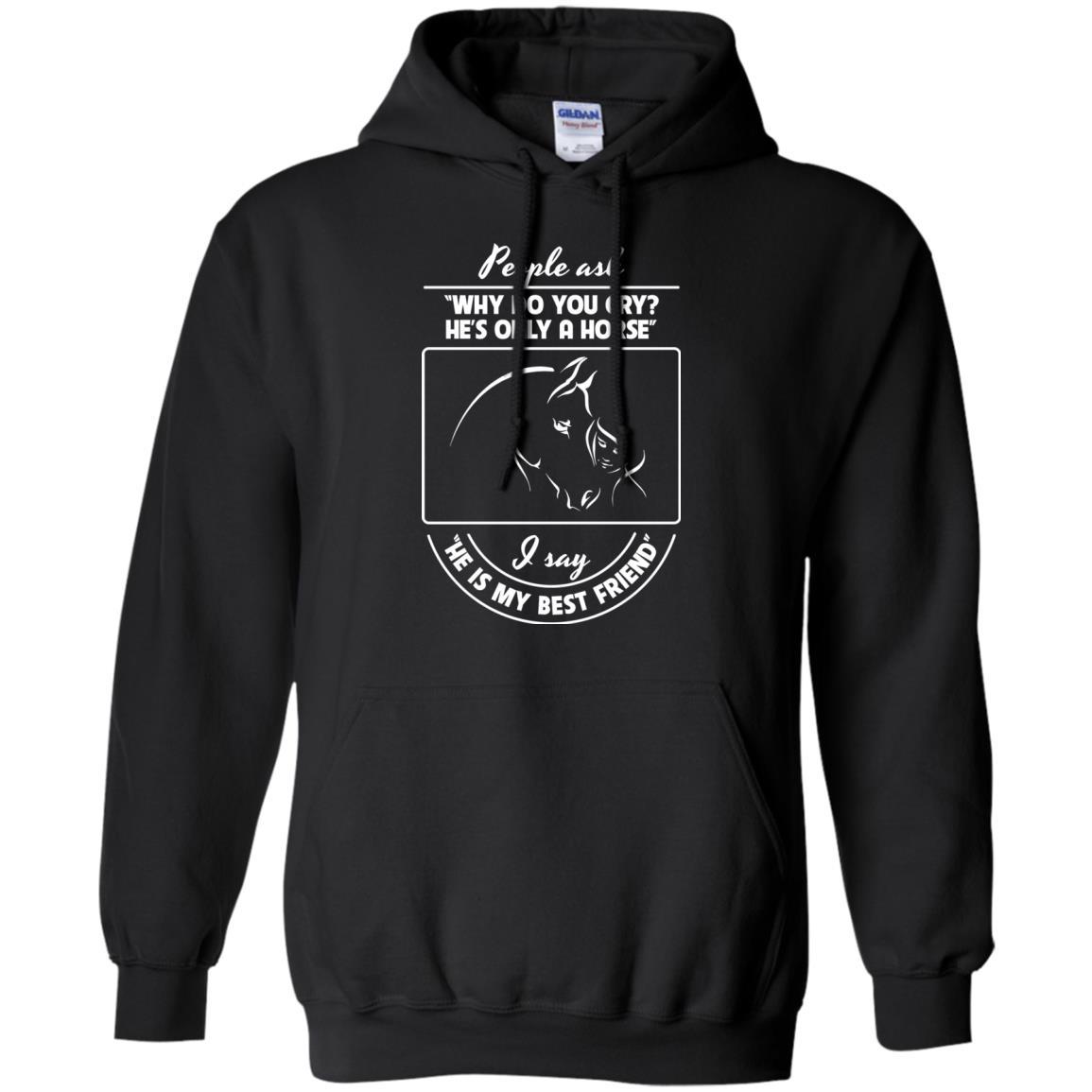 He Is My Best Friend - Horse Tshirt for Equestrian Lover