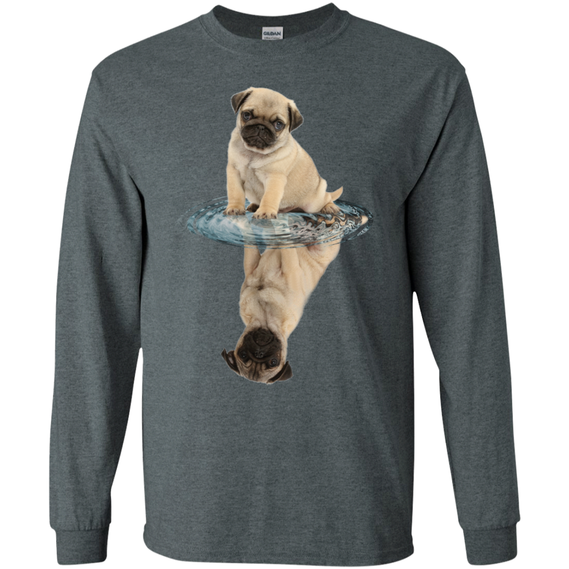 Pug Dream Reflect Water T Shirts