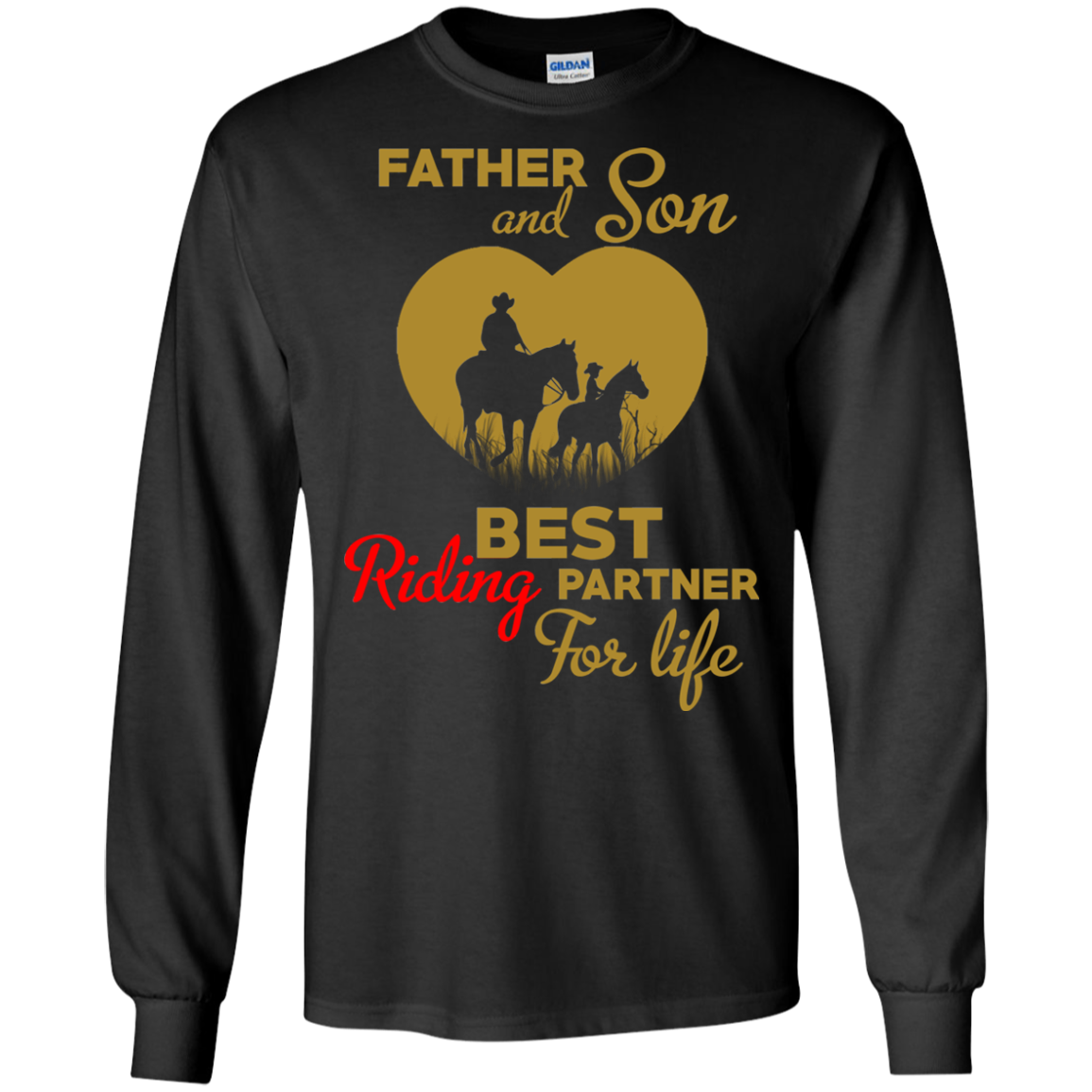 Father And Son Best Riding Partner For Life T Shirts