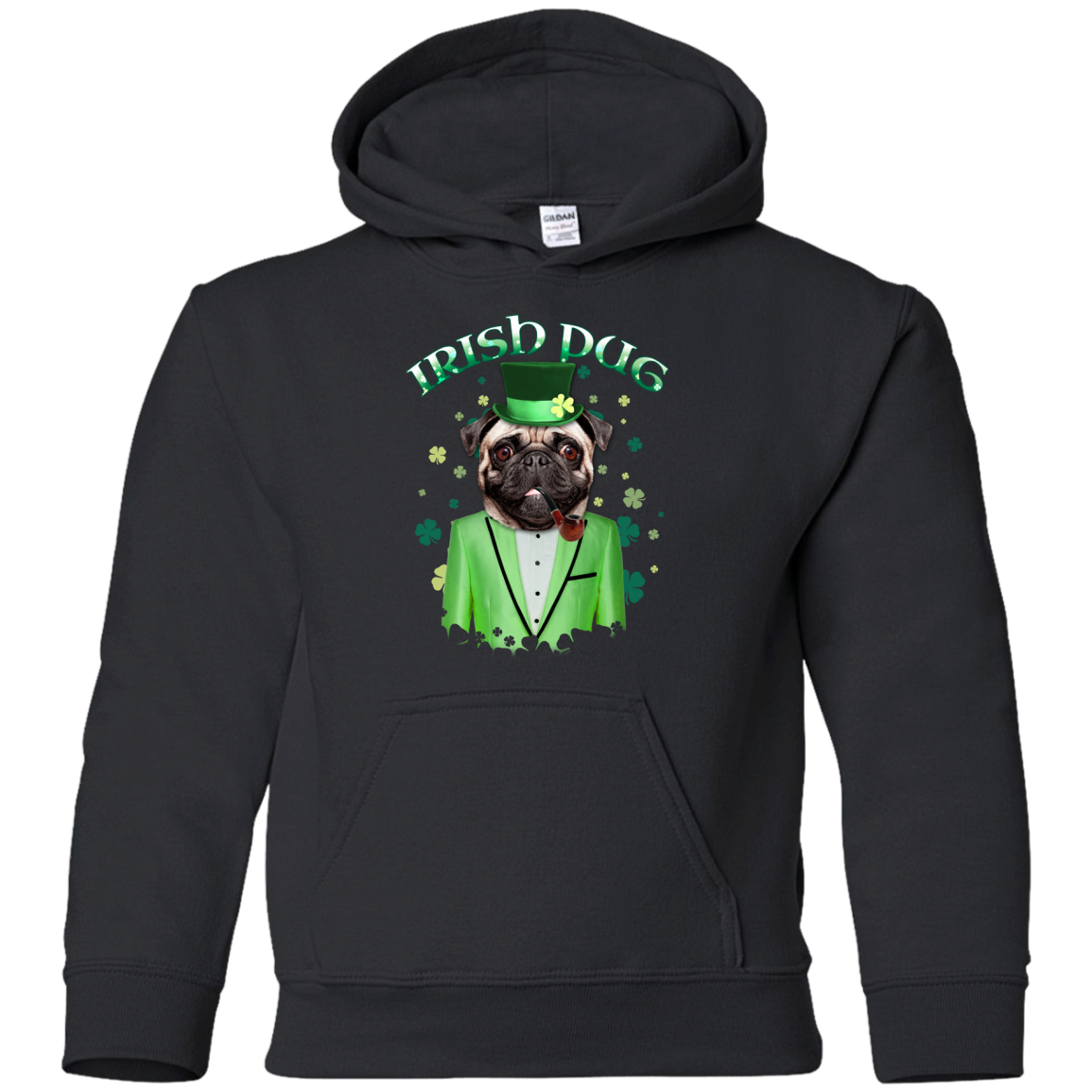 Nice Pug T Shirts - Irish Pug Ver 1, is a cool gift for your friends