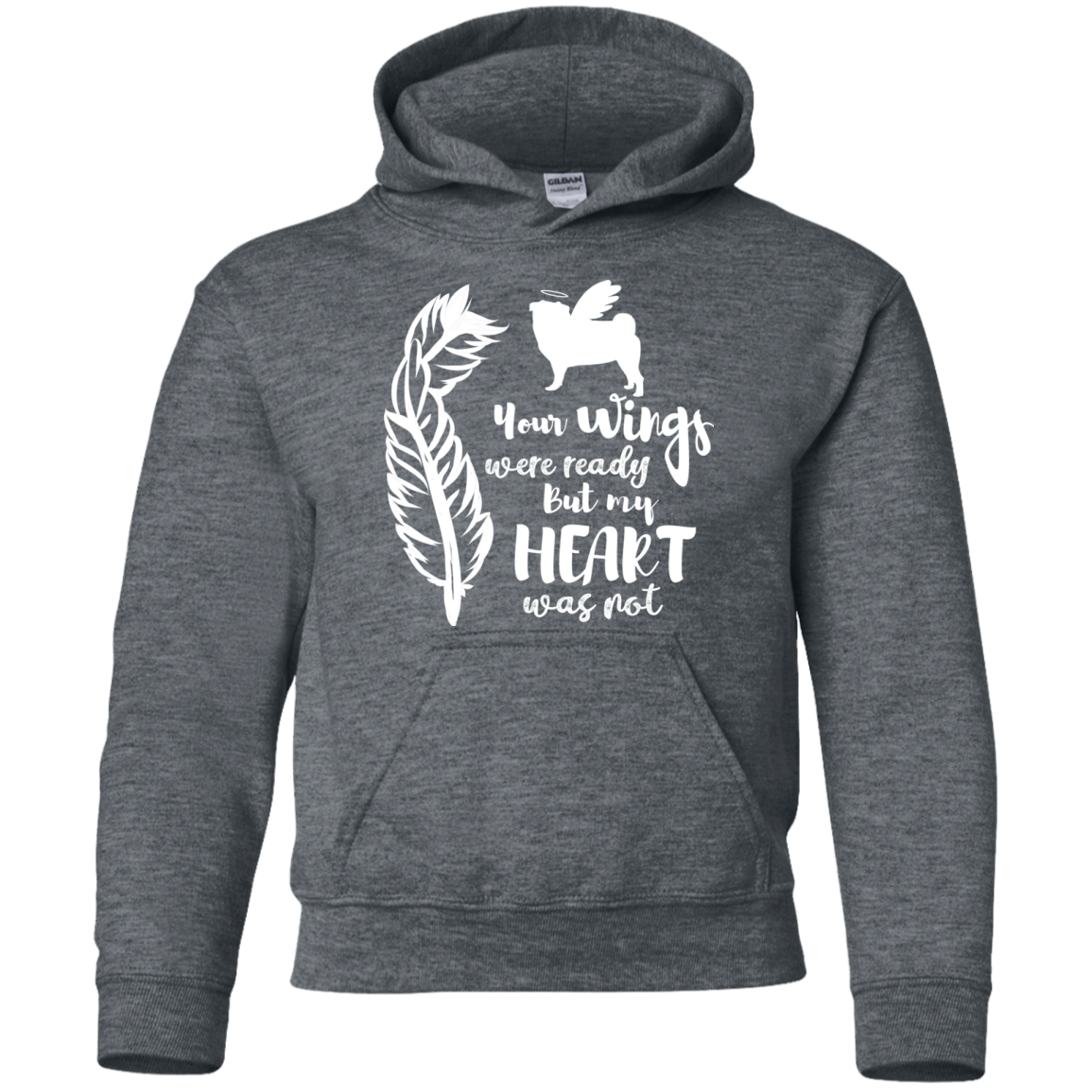 Pug Your Wings Were Ready T Shirts
