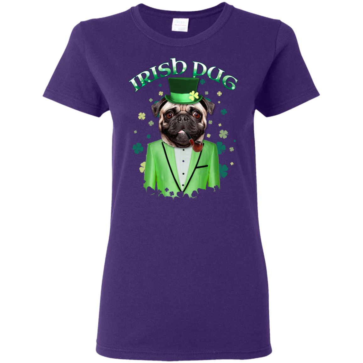 Nice Pug T Shirts - Irish Pug Ver 1, is a cool gift for your friends