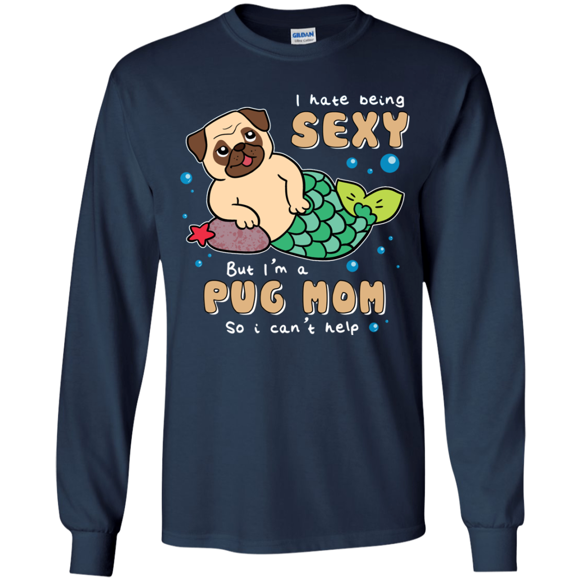 I'm A Pug Mom T Shirts