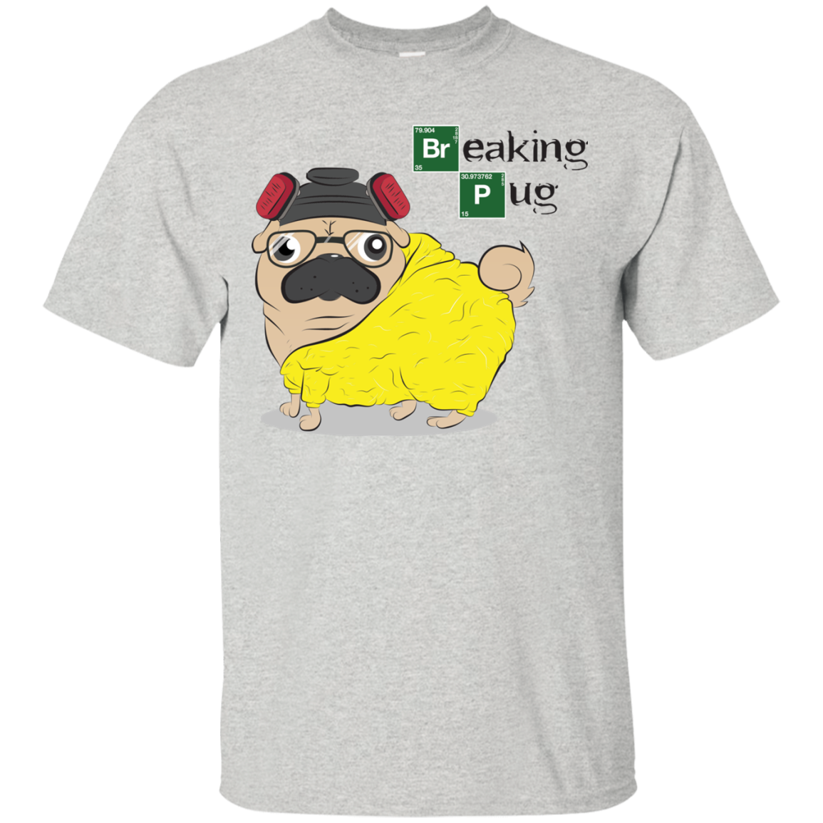 Breaking Bad Pug Mashup Funny T Shirts