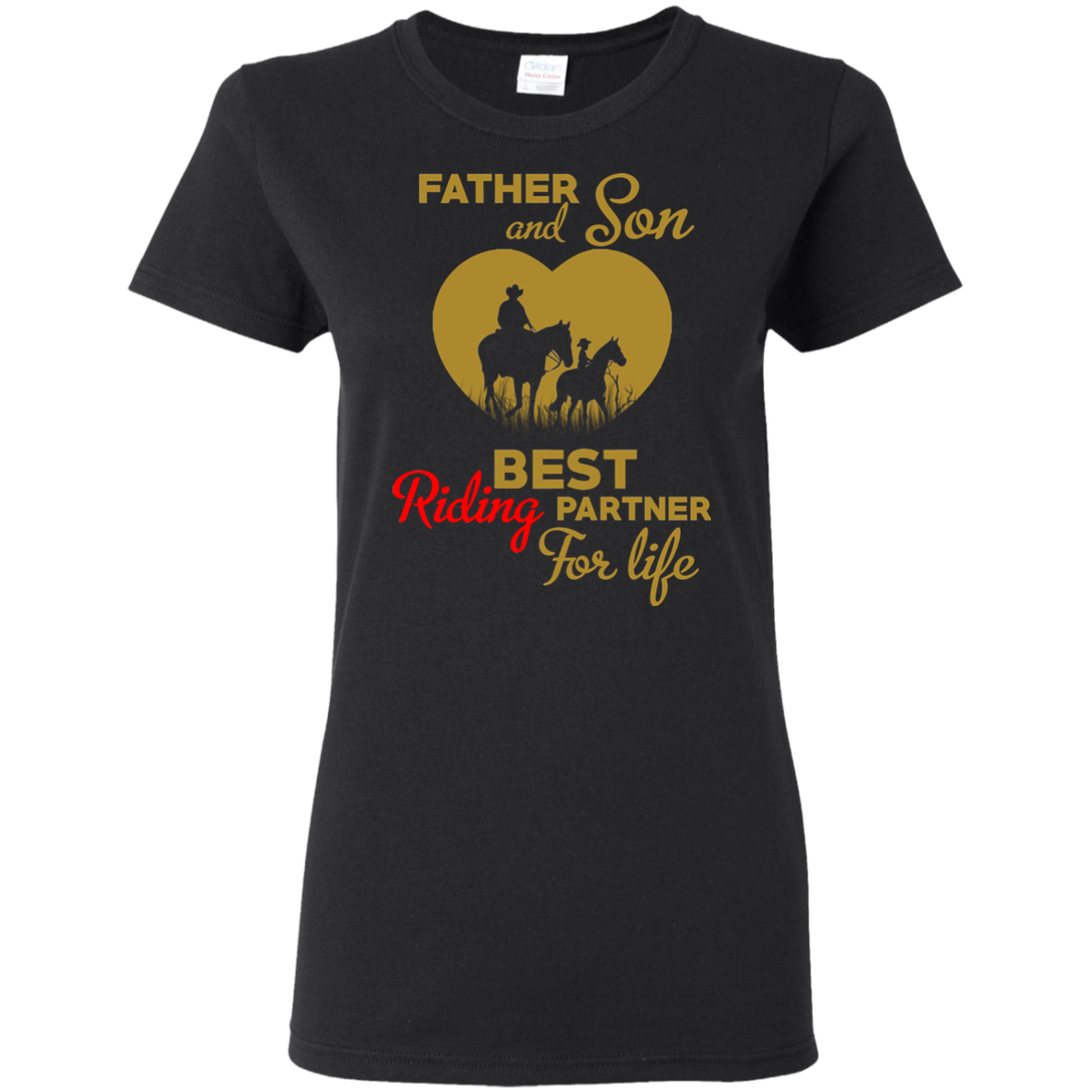 Father And Son Best Riding Partner For Life T Shirts